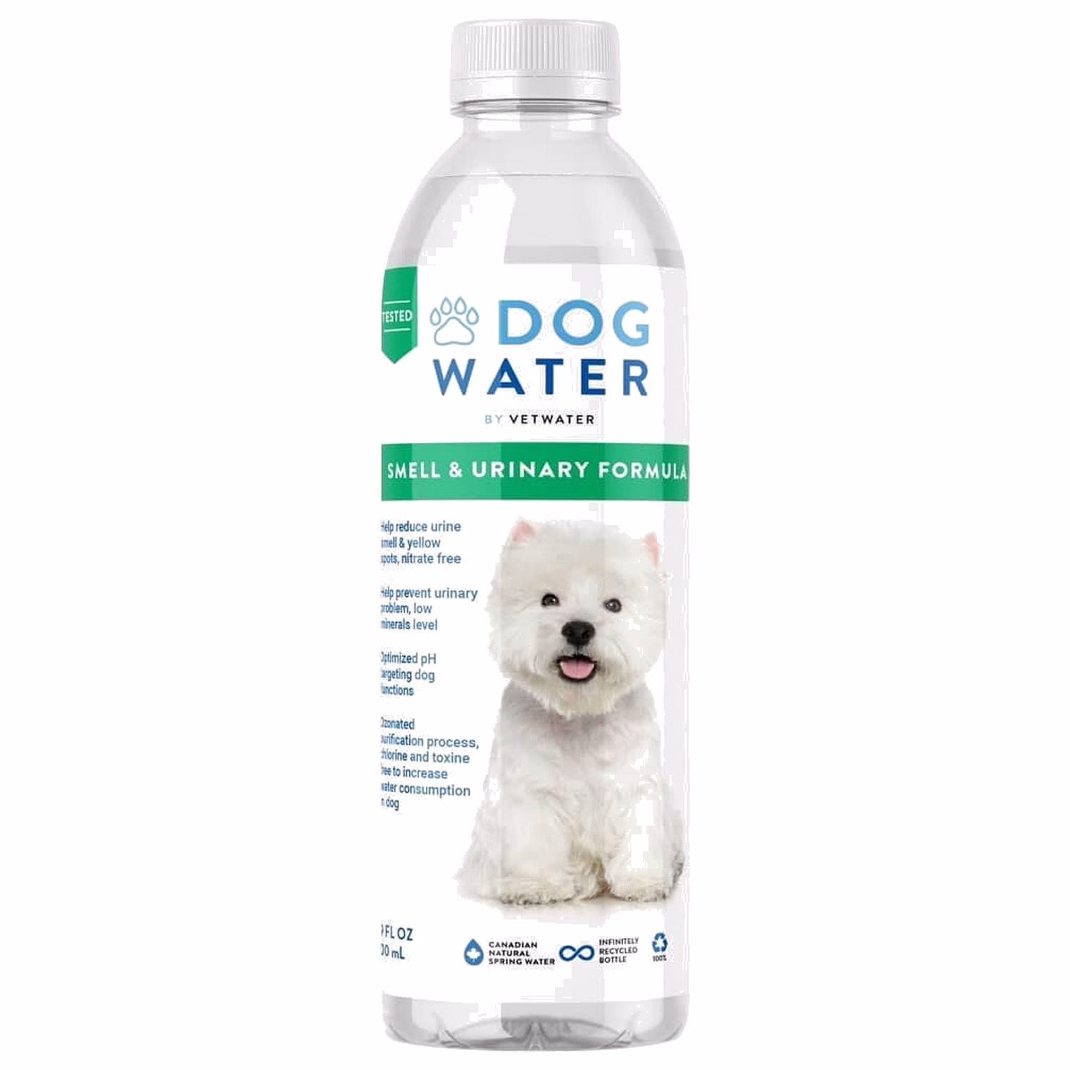 VetWater pH Balanced Dog Water (Urinary Formula) 500ml