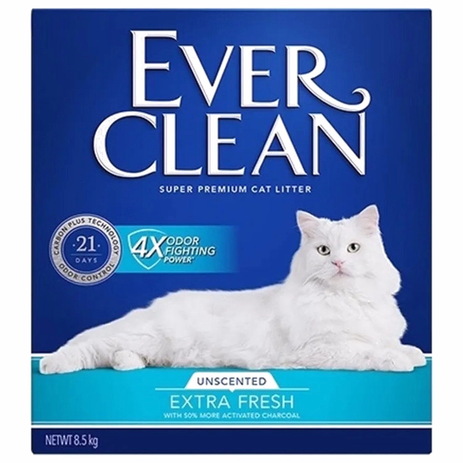 Ever Clean美國藍鑽高效除臭活性炭礦物貓砂 (無香味) (藍標)