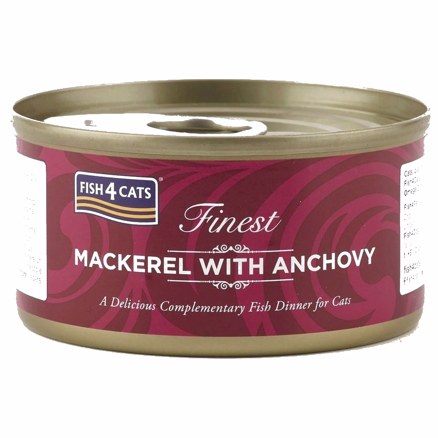 Fish4Cats Can Food - Finest Mackerel With Anchovy 70g