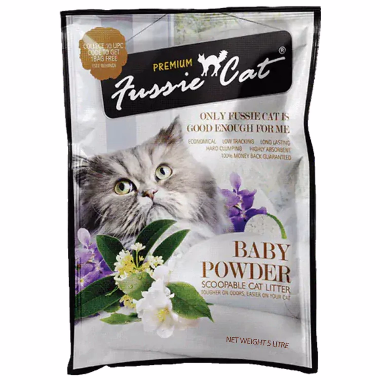 Fussie Cat Litter - Baby Powder