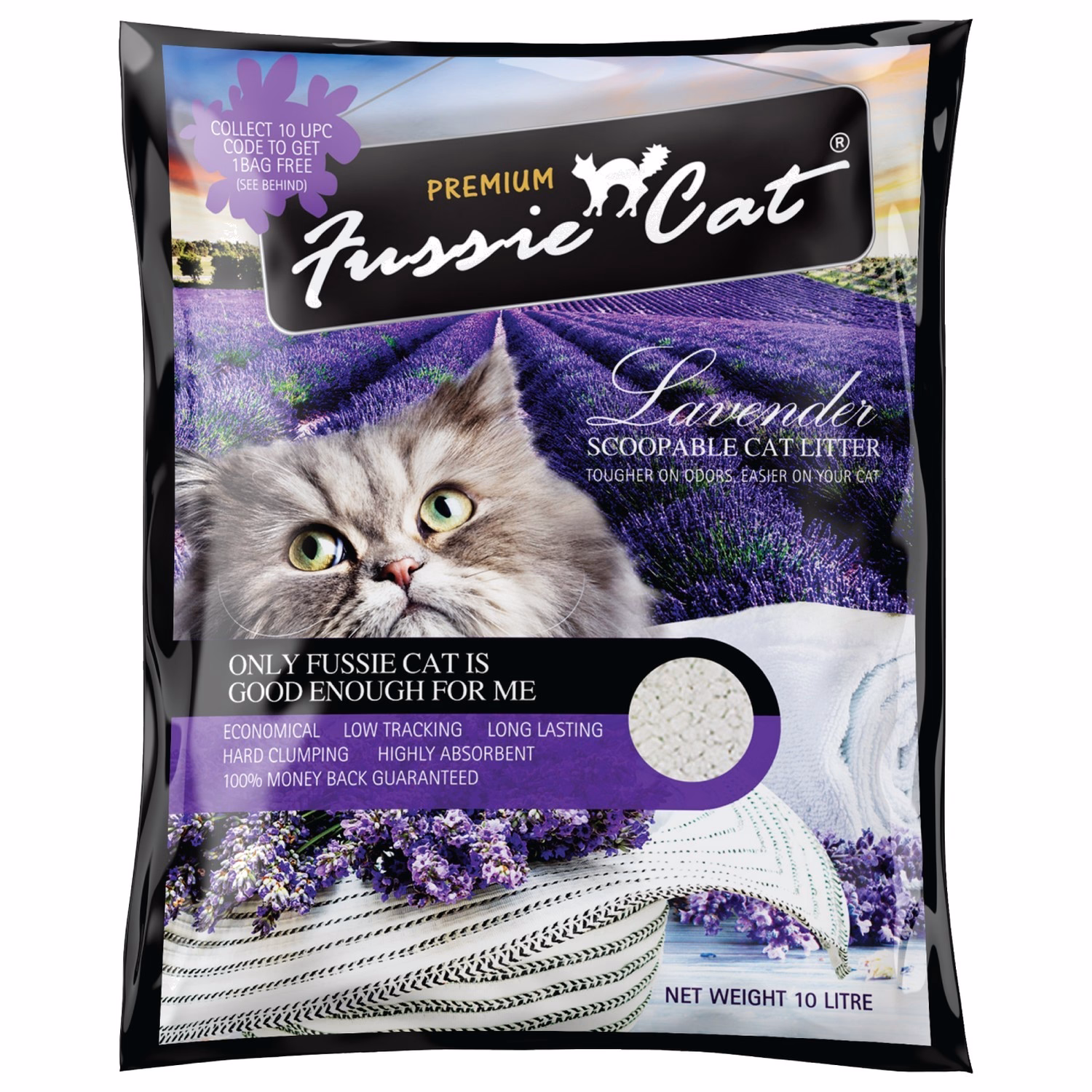 Fussie Cat Litter - Lavender