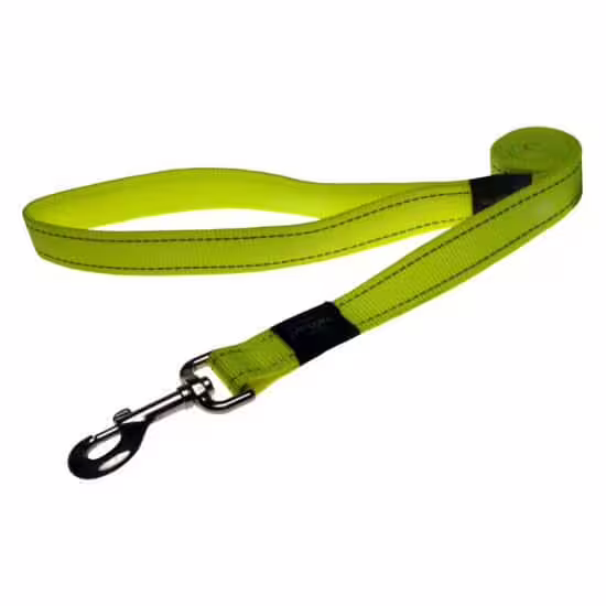 ROGZ Classic Dog Lead - Neon Yellow (XL)
