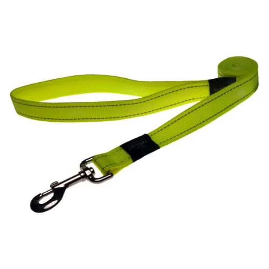 ROGZ Classic Dog Lead - Neon Yellow (XL)