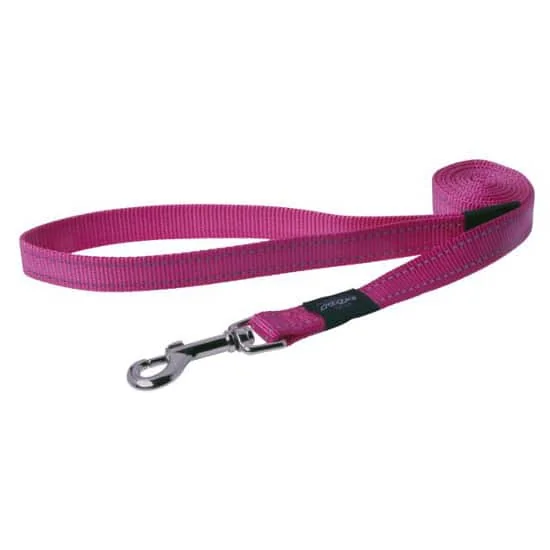 ROGZ Classic Dog Lead - Pink (XL)