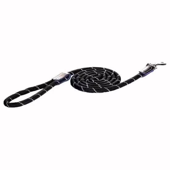 ROGZ Fixed Lead Rope - Black (S)