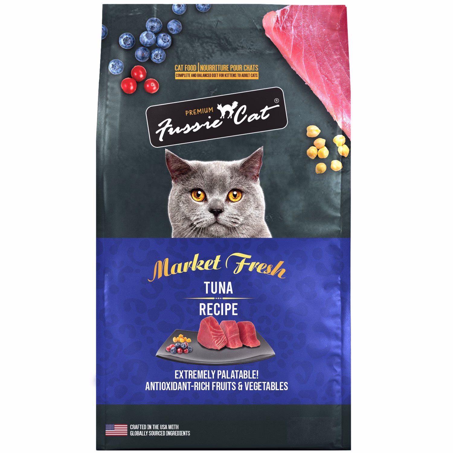 Fussie Cat Food - Market Fresh Grain Free - Tuna 3.5lb