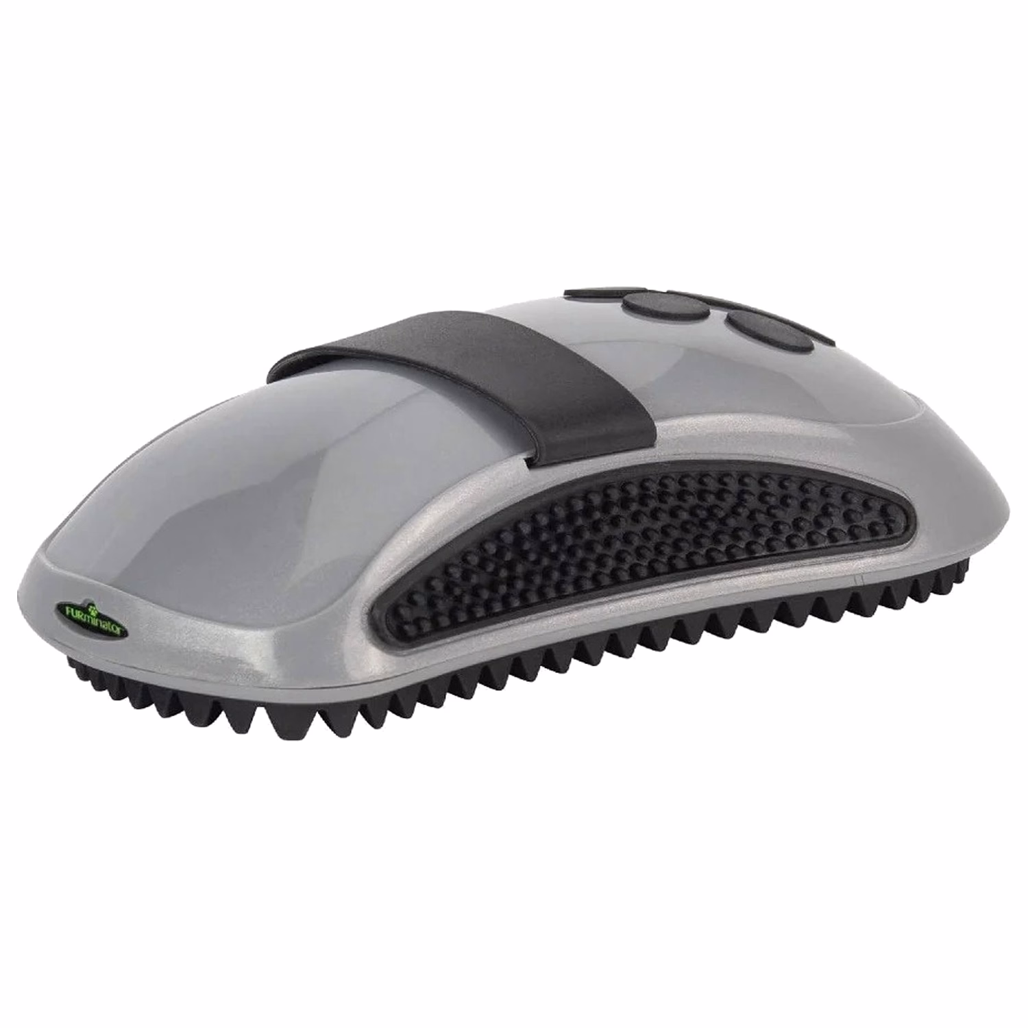 Furminator Curry Comb with Rubber Teeth for Dogs & Cats