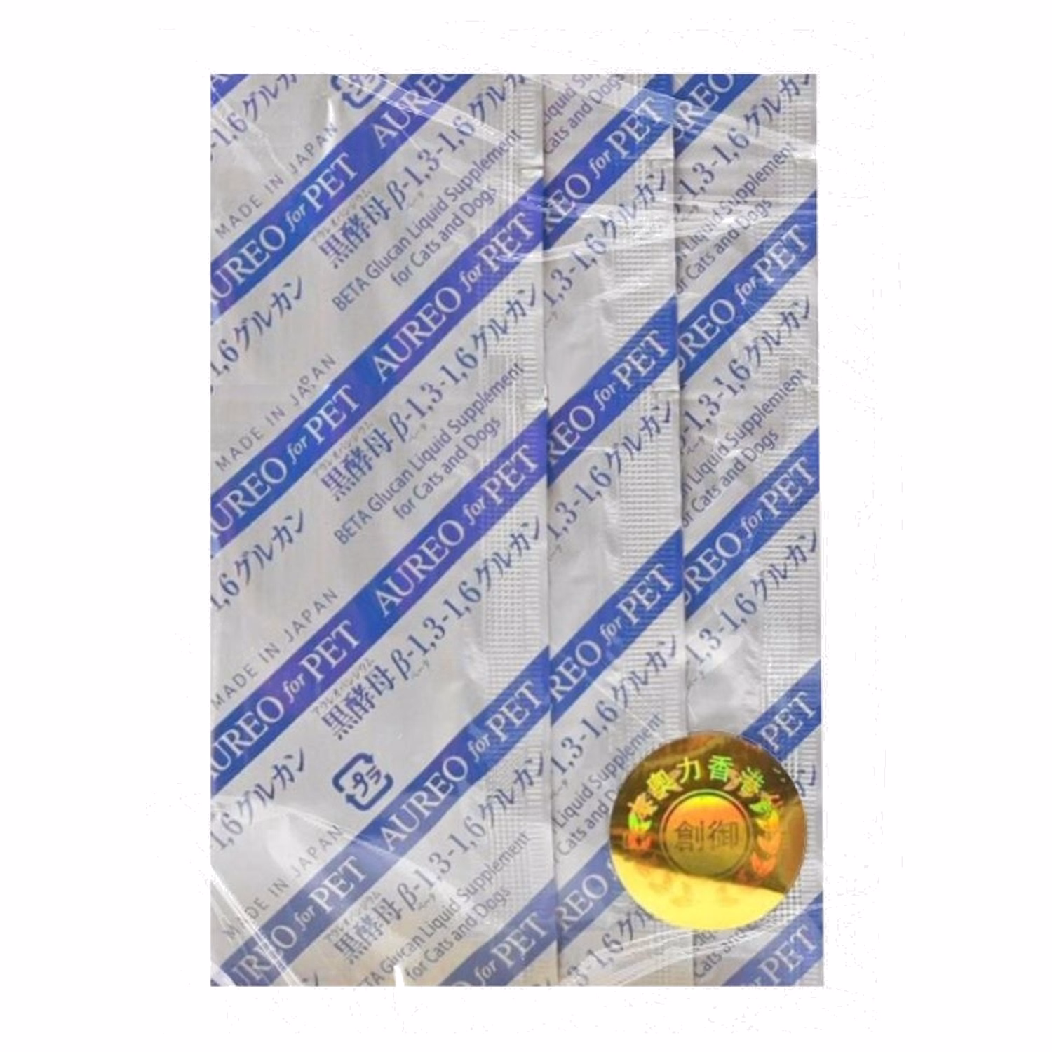 Aureo Beta-Glucan for Pets (15ml x 3 Sachets)
