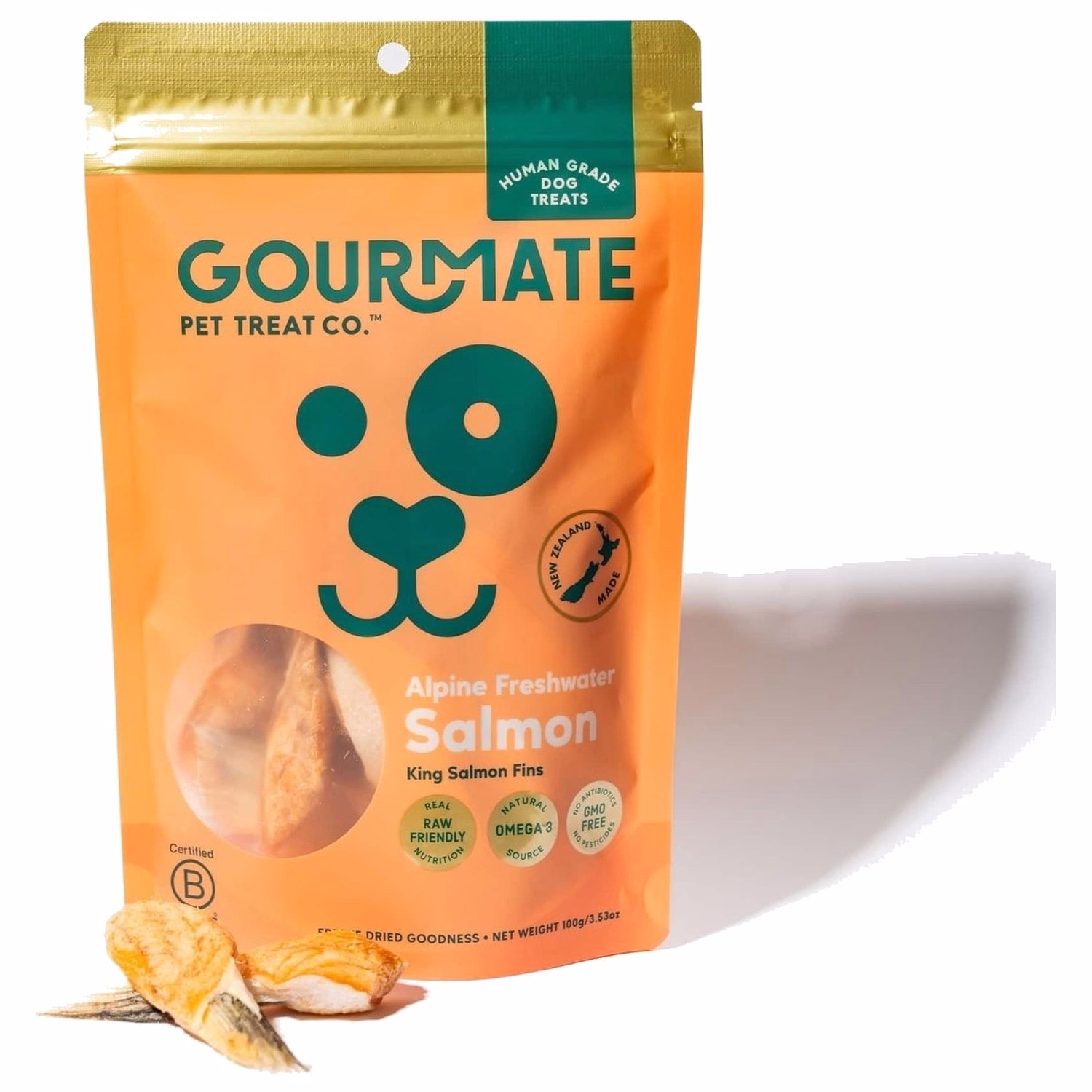 Gourmate Dog Treats - Freeze Dried Salmon 100g