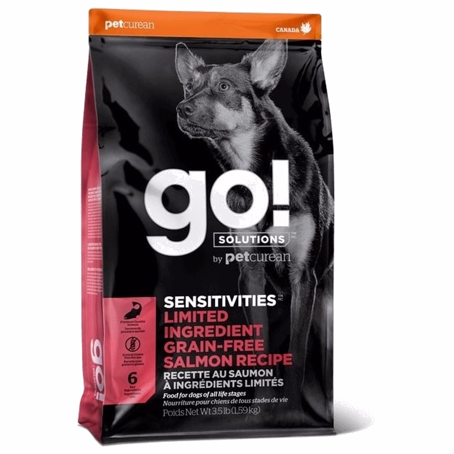 Go! SOLUTIONS Dog Food - Sensitivities - Limited Ingredient Grain Free Salmon
