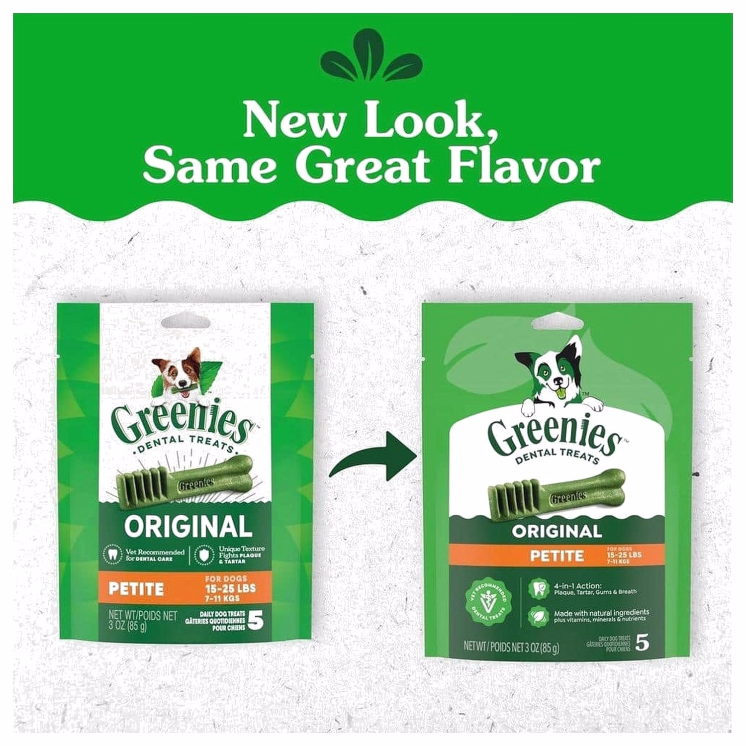 GREENIES Petite Dental Treats for 15-25lb Dogs