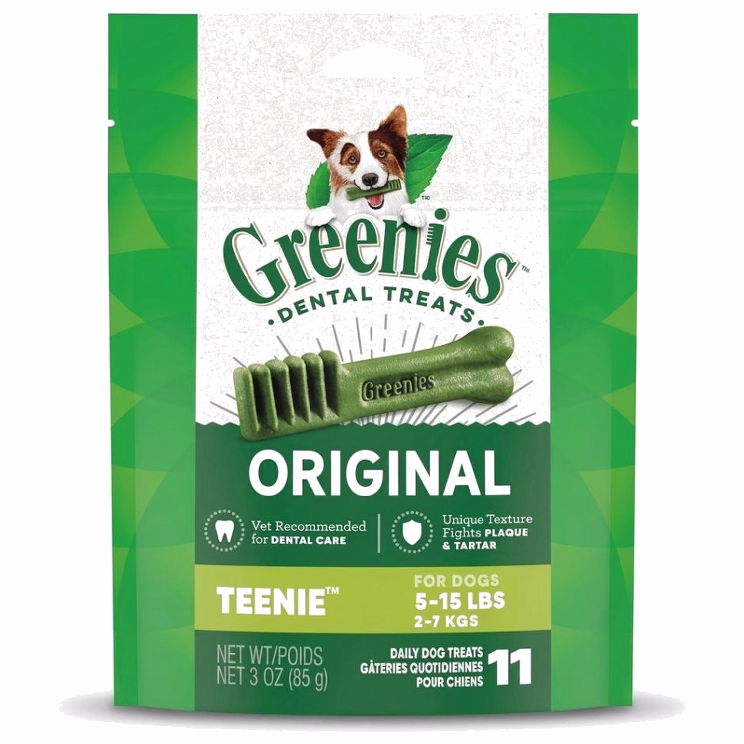 Greenies 全犬潔齒骨 - Teenie 3oz | 11pcs