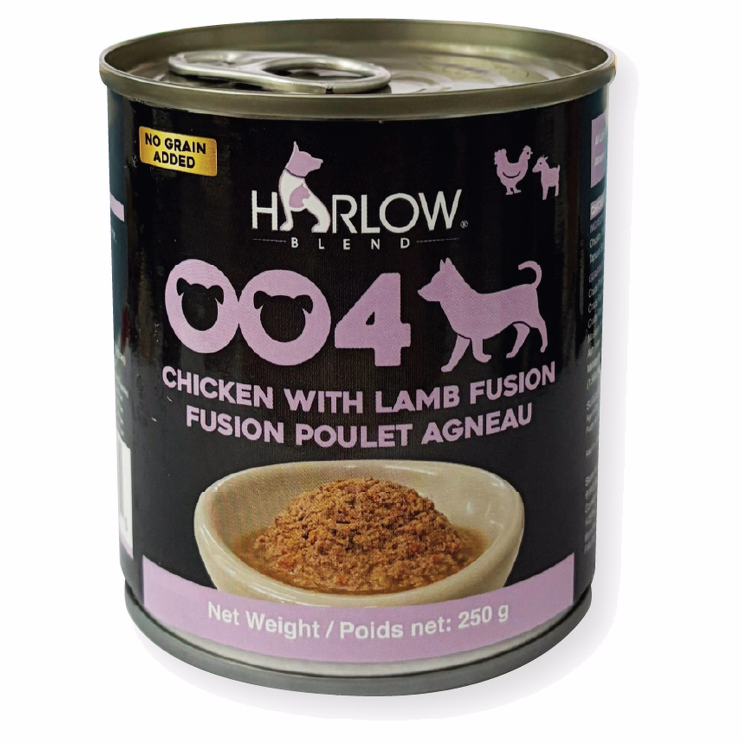 Harlow Blend 楓葉 犬用濕糧 - OO4 雞肉+羊肉罐 250g
