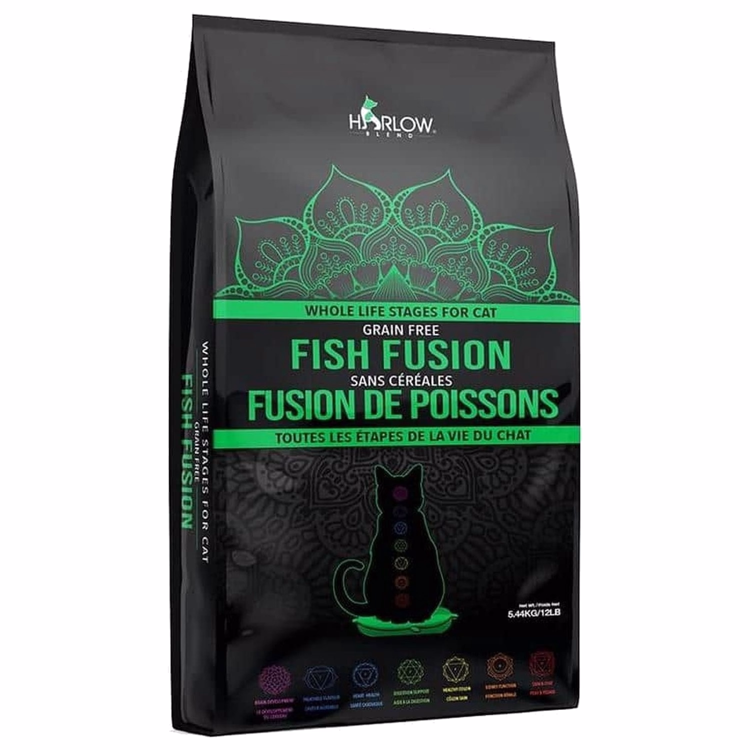 Harlow Blend Cat Food - Grain Free Fish Fusion 12lb