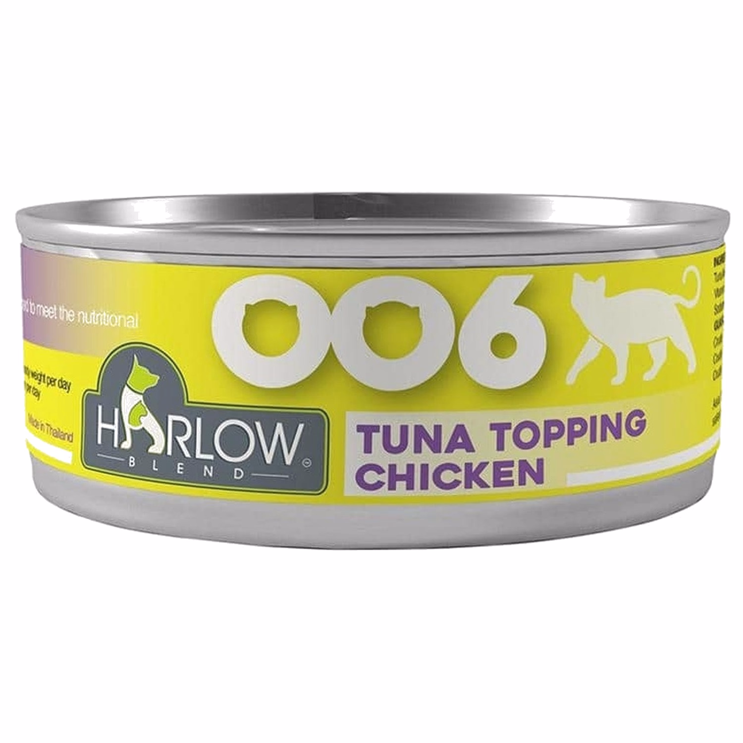 Harlow Blend 貓主食罐 - 無穀物吞拿魚雞肉高湯 80g