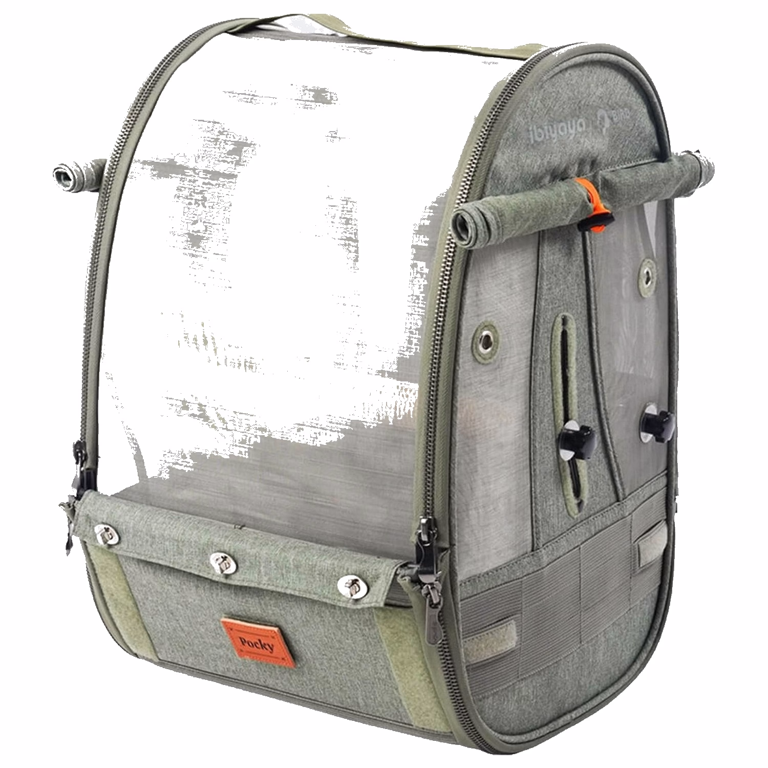 IBIYAYA BirdTricks Medium TrackPack for Birds & Small Pets - Jungle Green