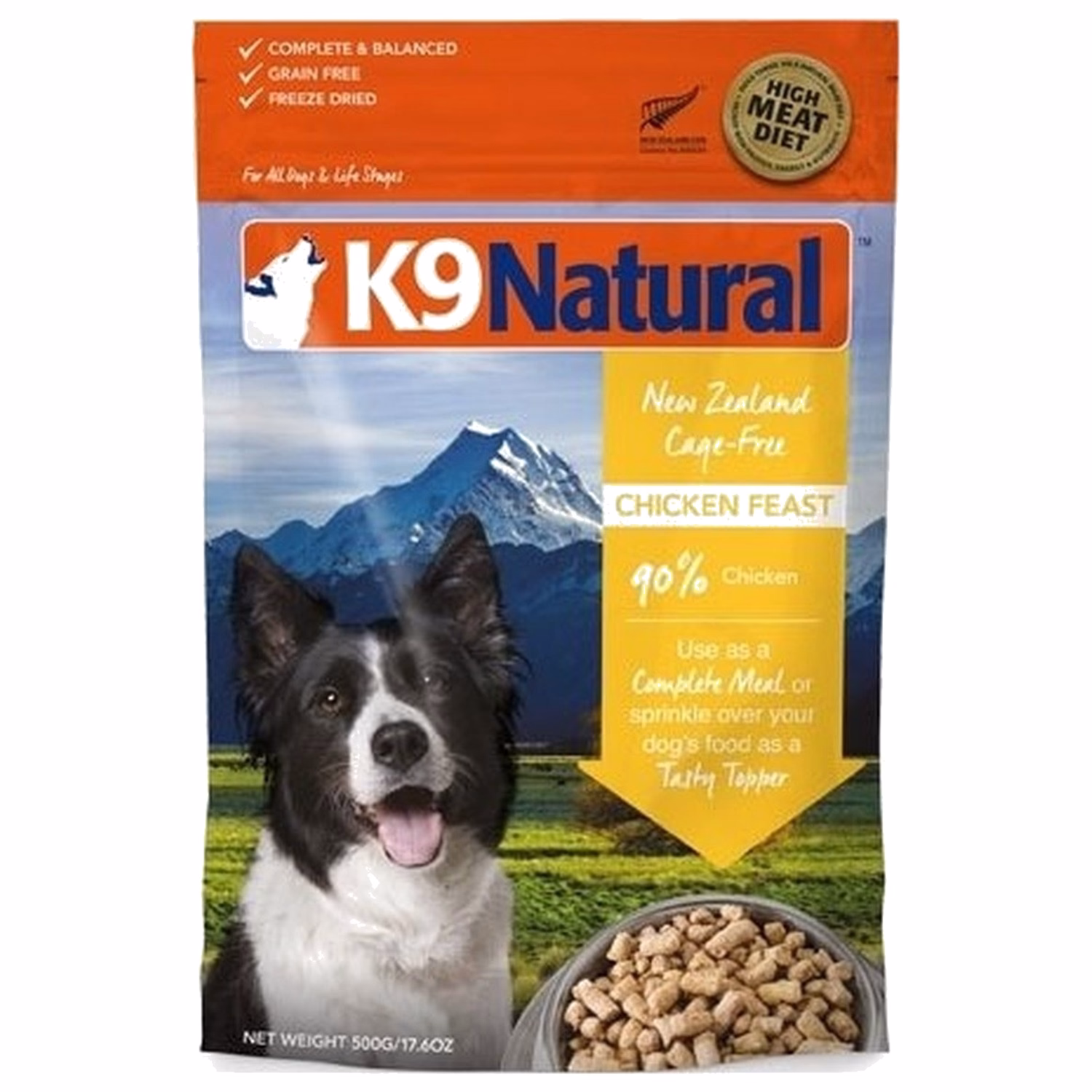 K9 Natural Freeze Dried Dog Food - Chicken Feast