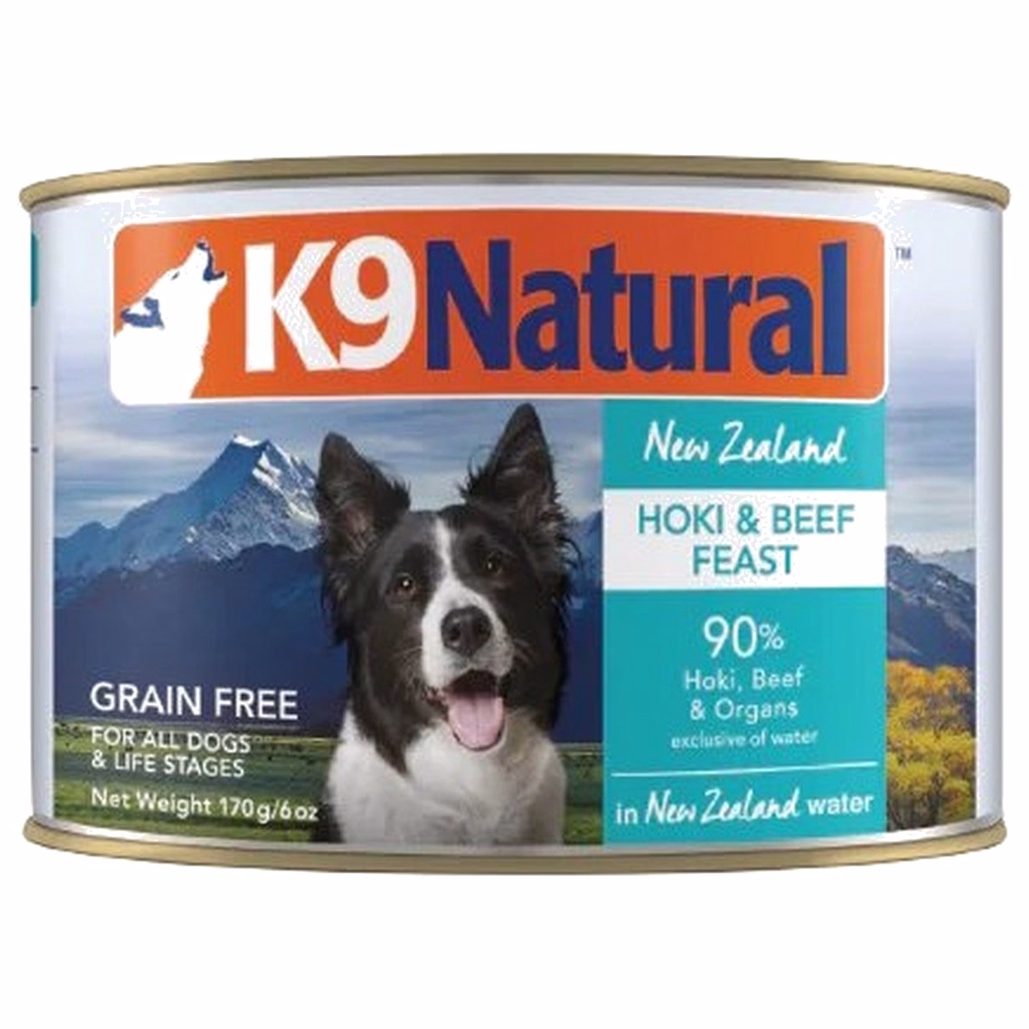 K9 Natural Dog Can - Hoki & Beef Feast