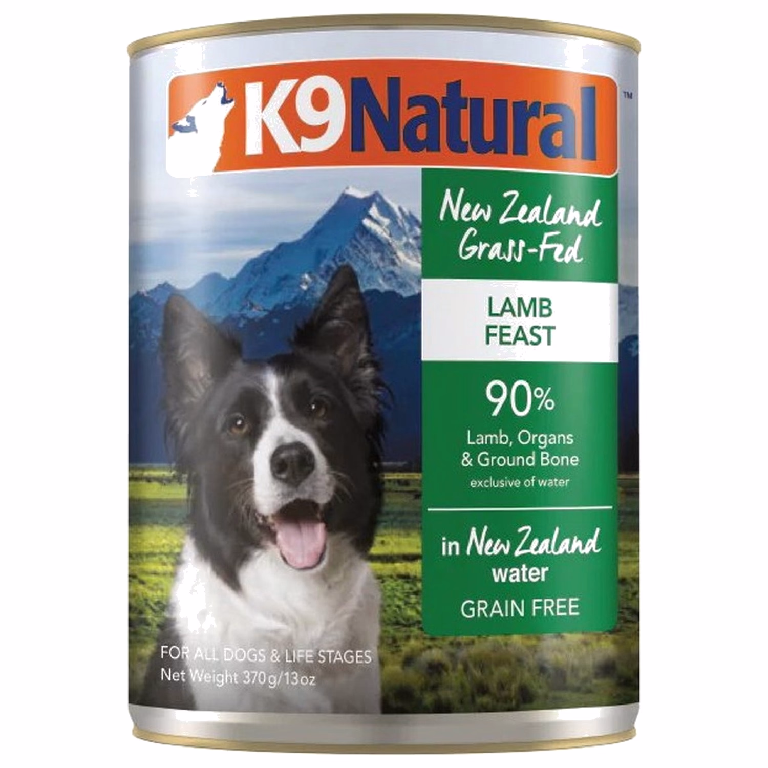 K9 Natural Dog Can - Lamb 370g