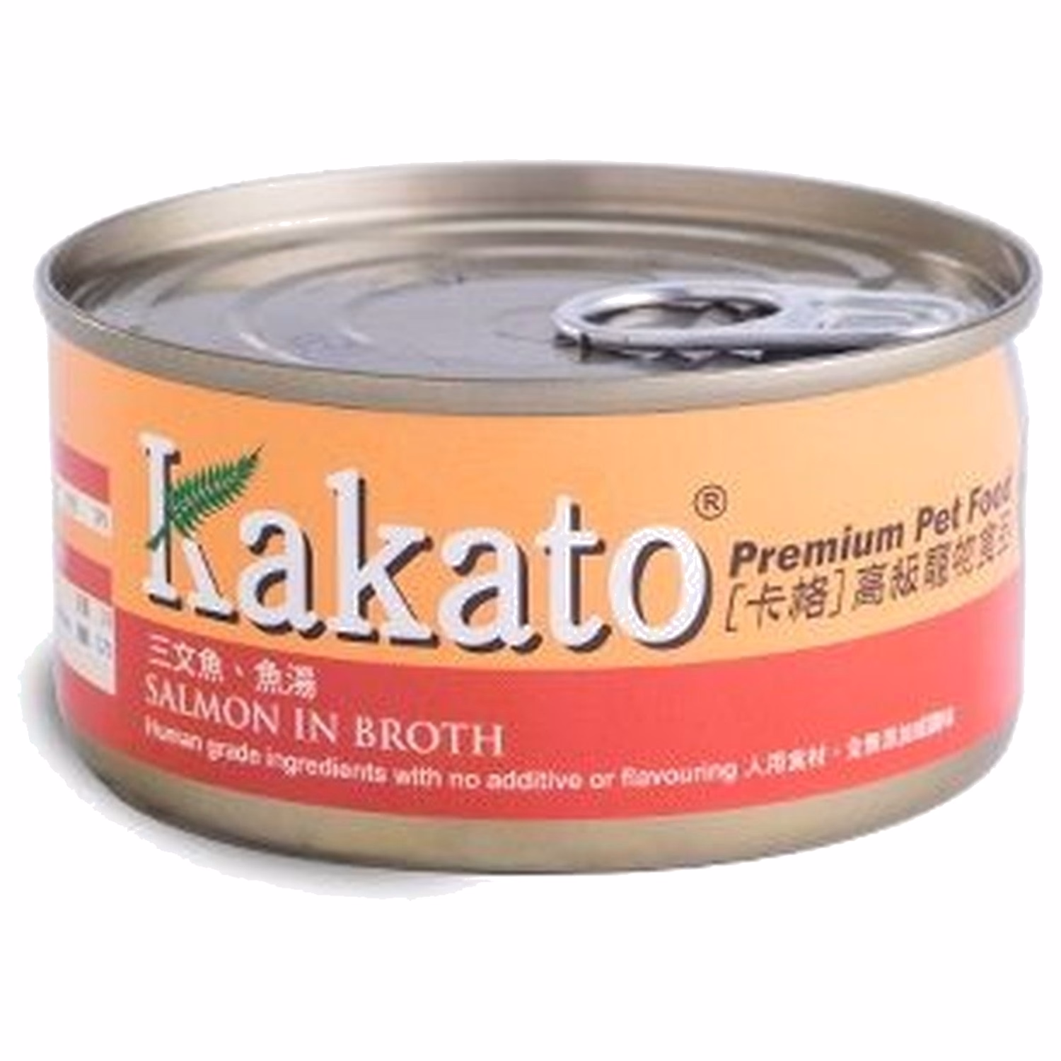Kakato 卡格貓狗濕糧 - 三文魚及魚湯配方