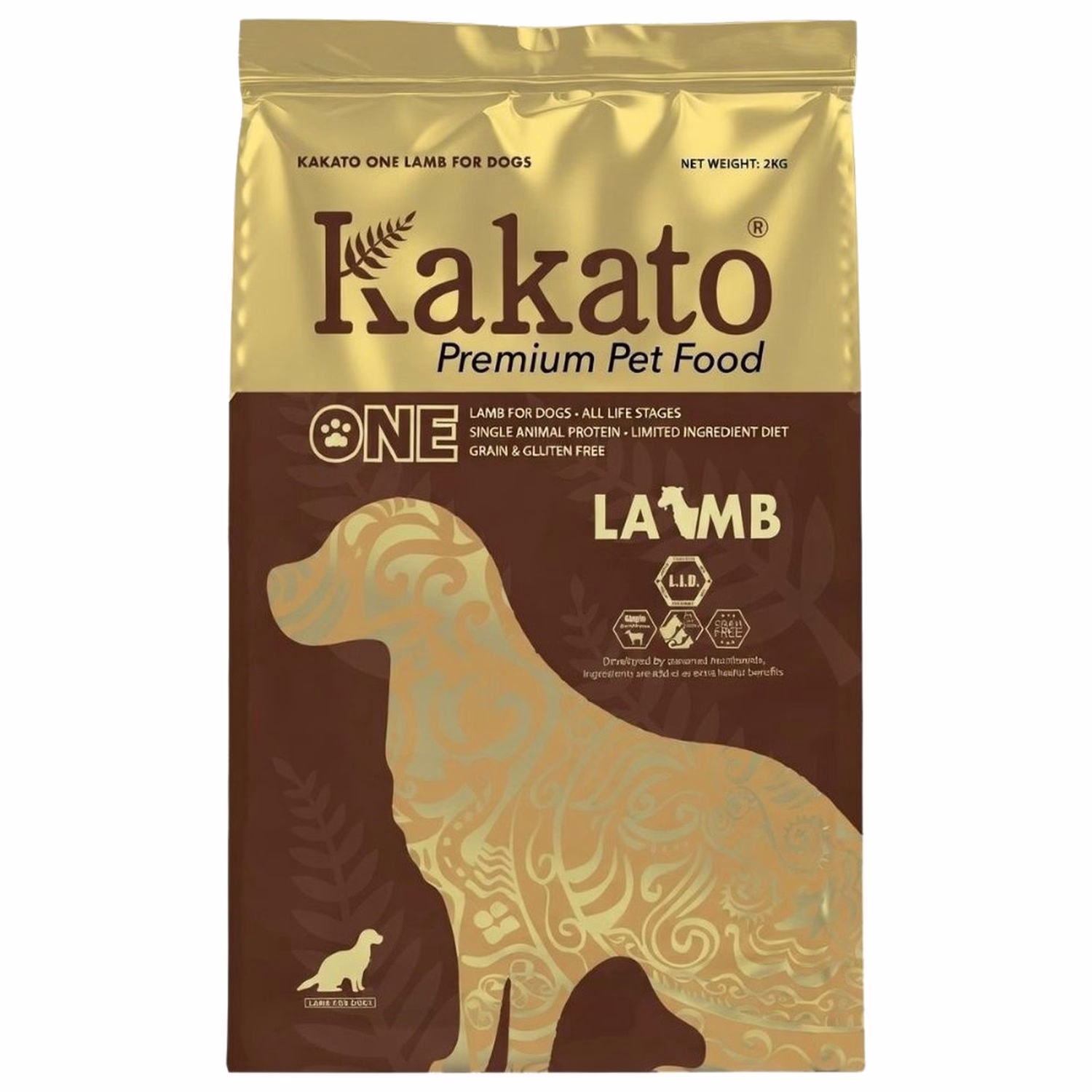 Kakato One 狗糧 - 無穀物單一羊肉配方 2kg