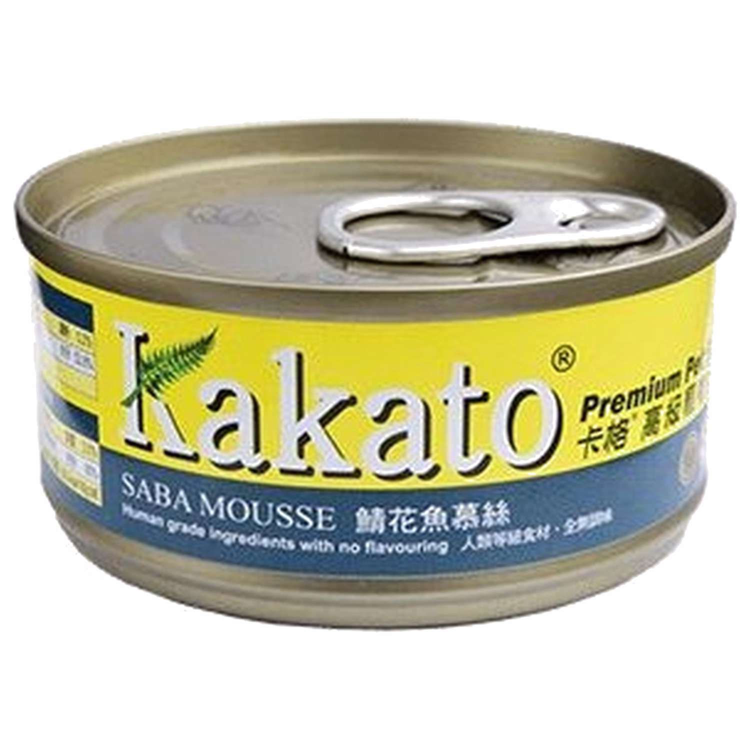 Kakato Cat & Dog Can - Saba Mousse 70g