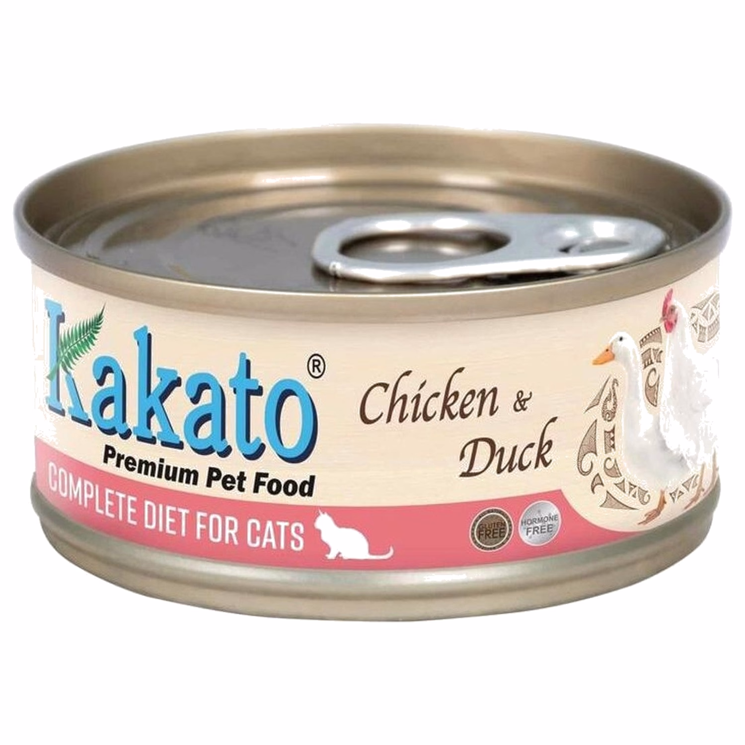 Kakato Cat Can - Complete Diet - Chicken & Duck 70g