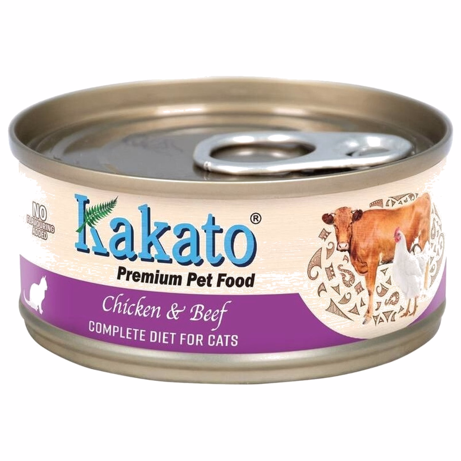Kakato Cat Can - Complete Diet - Chicken & Beef 70g