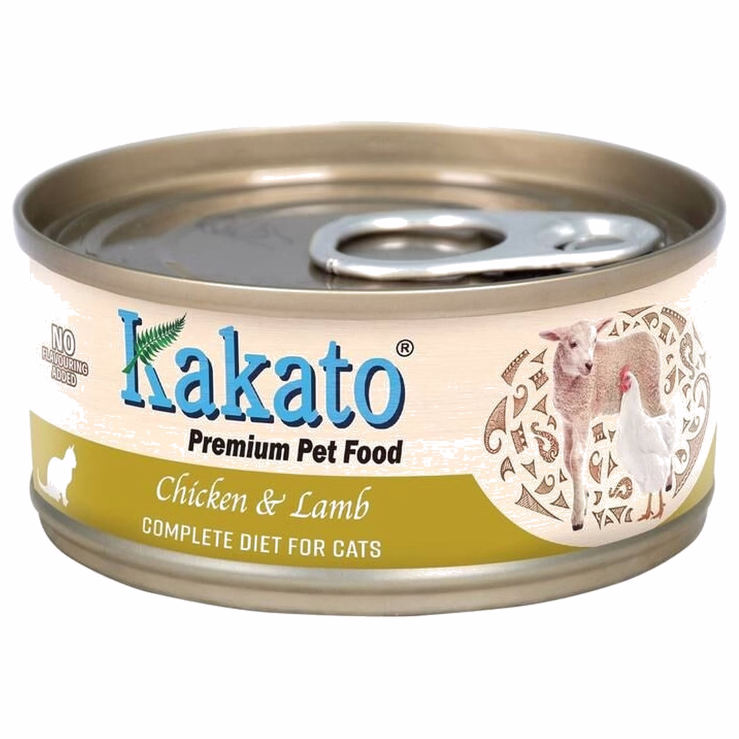 Kakato Cat Can - Complete Diet - Chicken & Lamb 70g