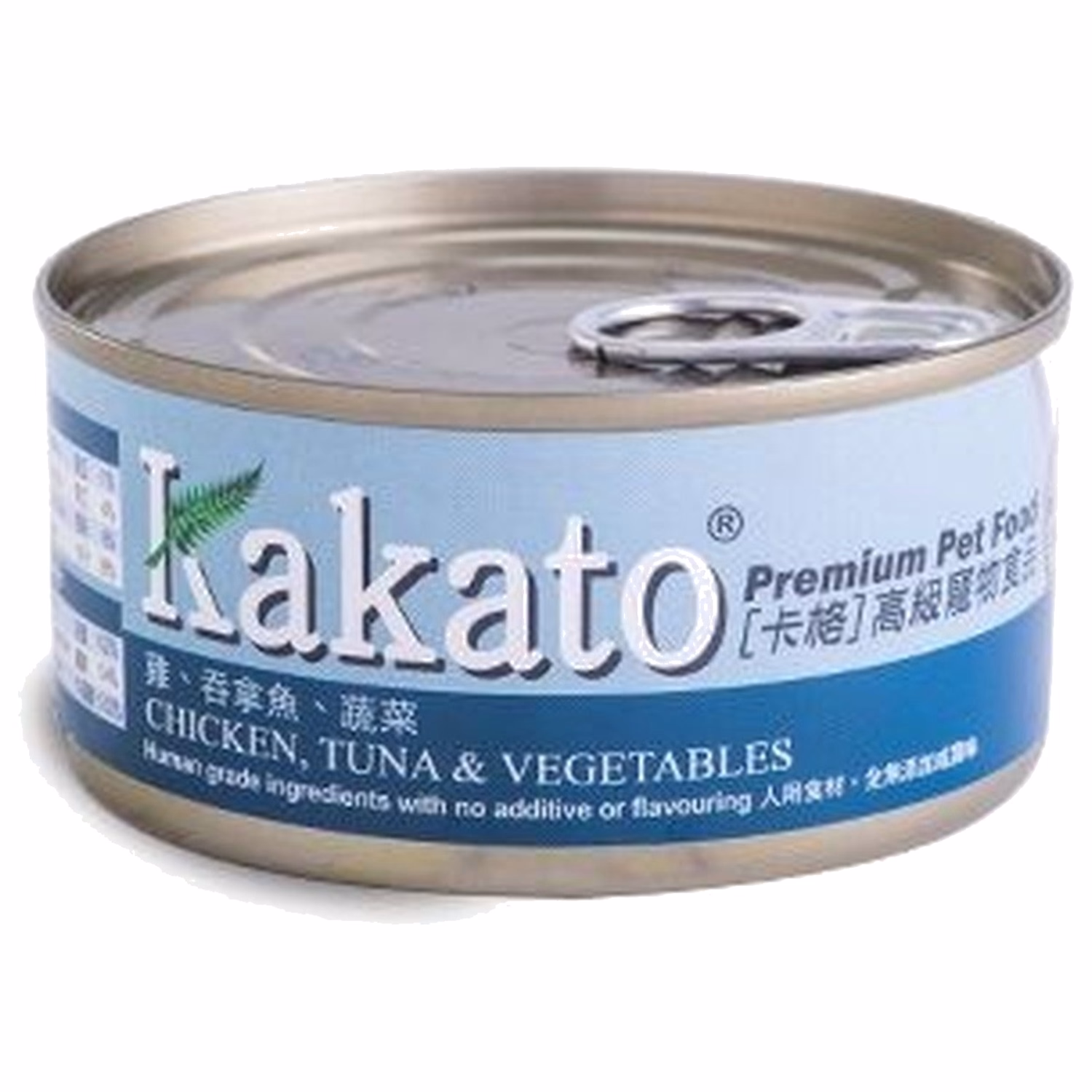 Kakato 卡格貓狗濕糧 - 雞,吞拿魚及蔬菜配方 170g