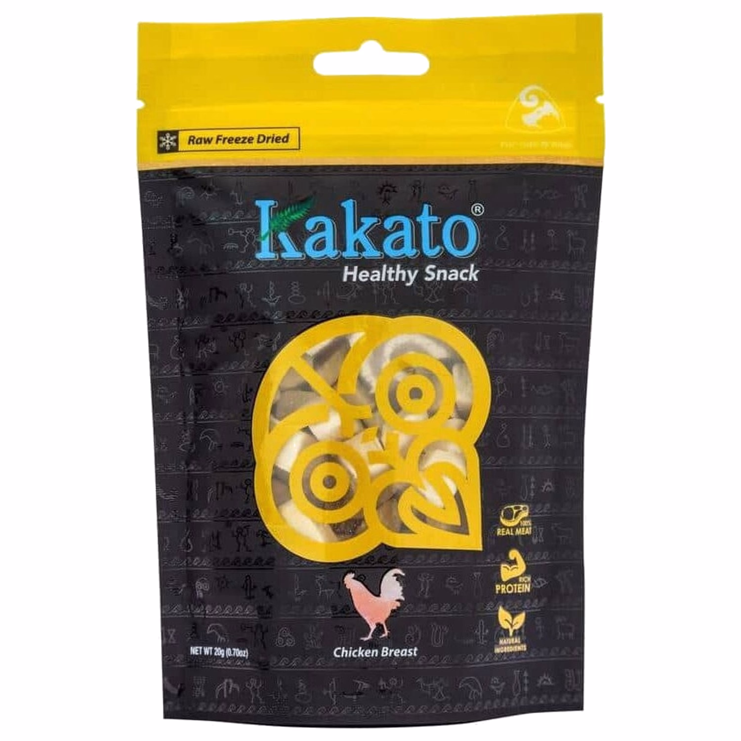 Kakato 卡格貓狗小食 - 凍乾天然雞胸肉 20g