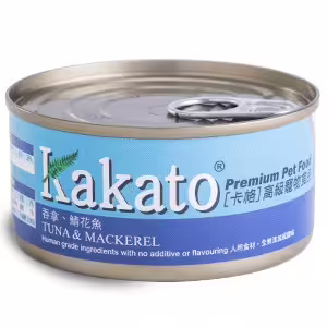 Kakato 卡格貓狗濕糧 - 吞拿魚及鯖花魚配方 70g