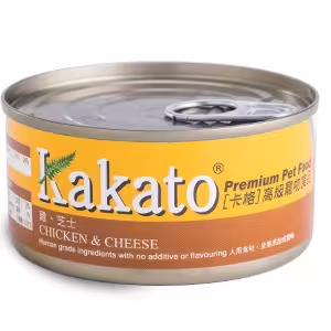 Kakato 卡格貓狗濕糧 - 雞肉及芝士配方 170g