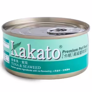 Kakato 卡格貓狗濕糧 - 吞拿魚及紫菜配方 170g