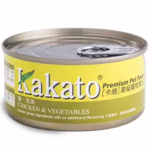 Kakato 卡格貓狗濕糧 - 雞肉及蔬菜配方 170g