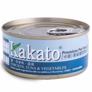 Kakato Cat & Dog Can - Chicken Tuna & Vegetables 170g