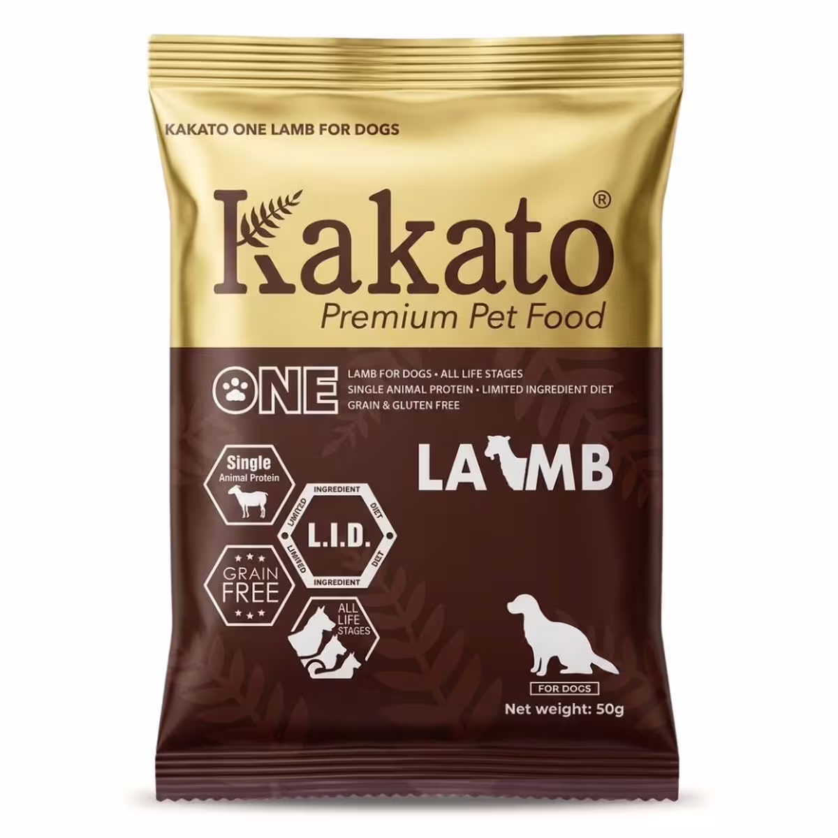 [Trial Pack] Kakato One Dog Food - Grain Free Single Protein Lamb 50g