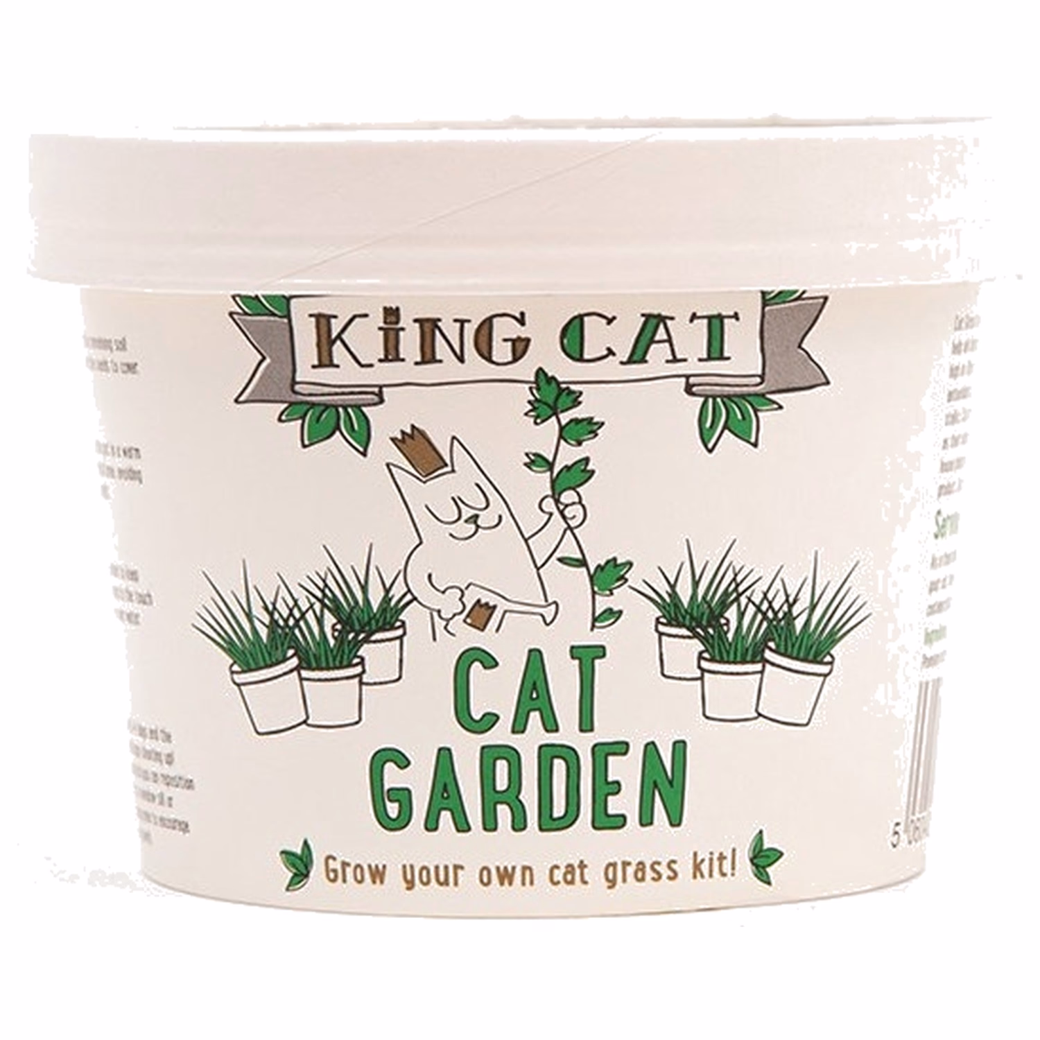 King Cat DIY Cat Garden - Grow Your Own Cat Grass