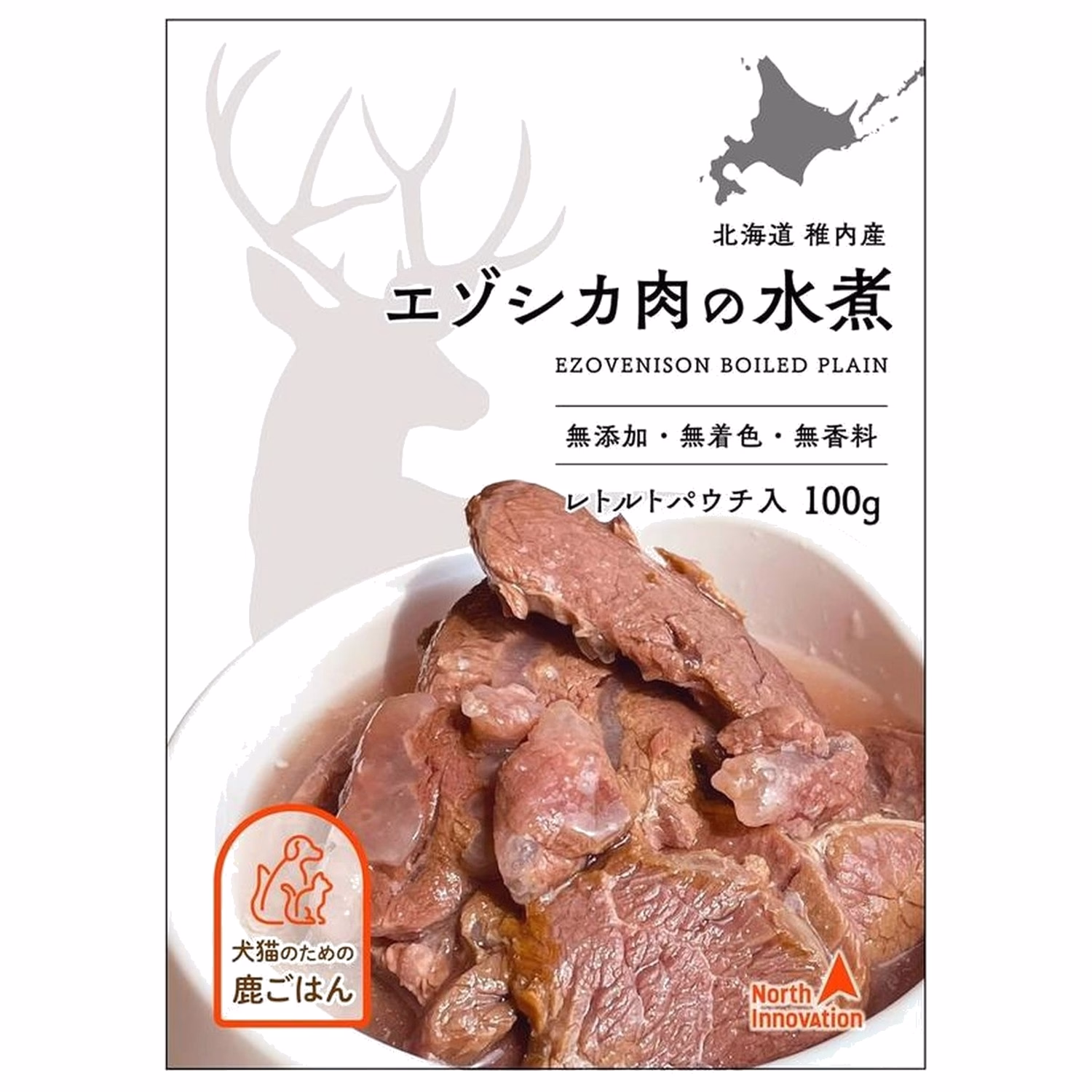 Kariudo No Takumi Wet Food for Cats and Dogs - Ezo Venison Boiled Plain