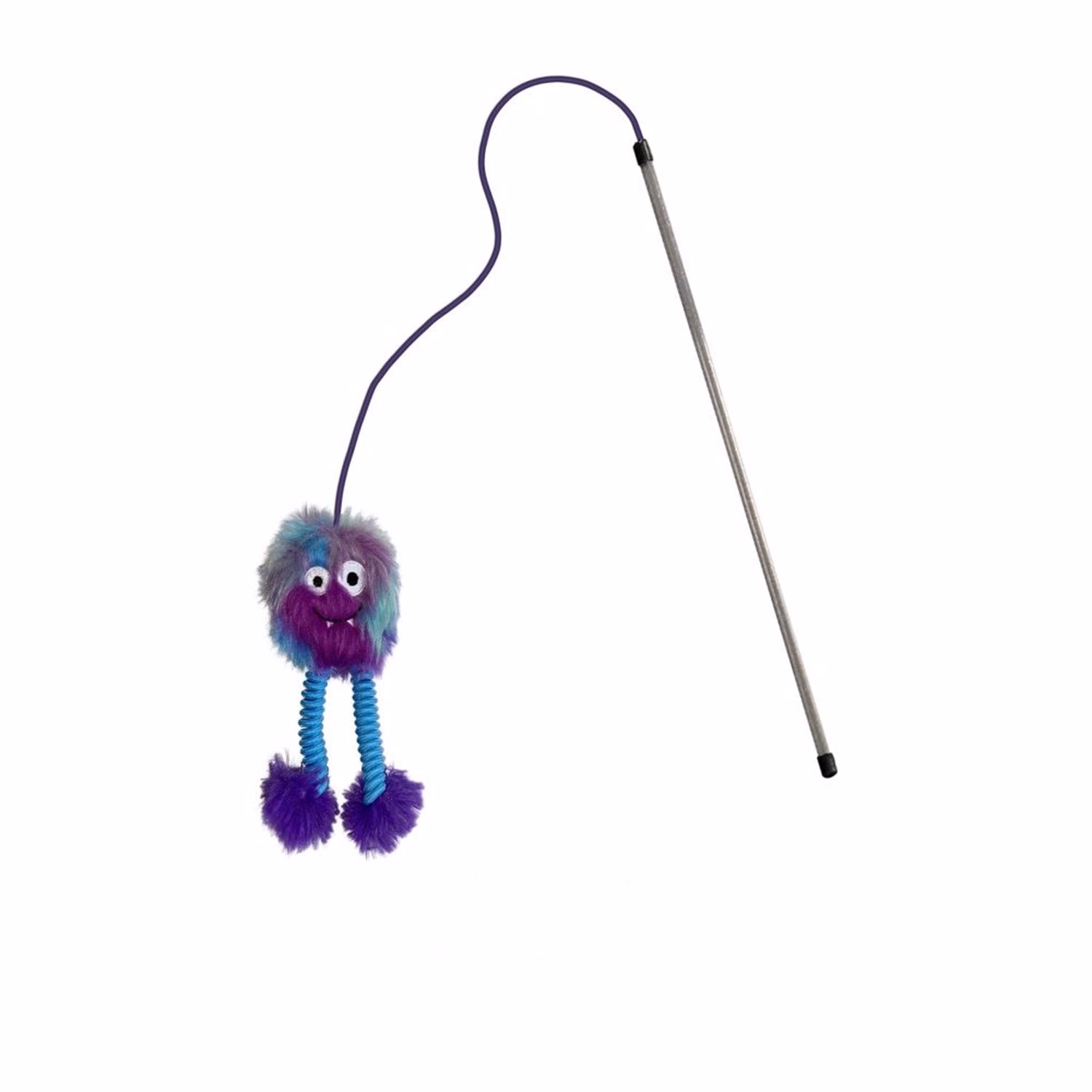 KONG Cat Toy - Teaser Springz - Blue / Orange (Random)