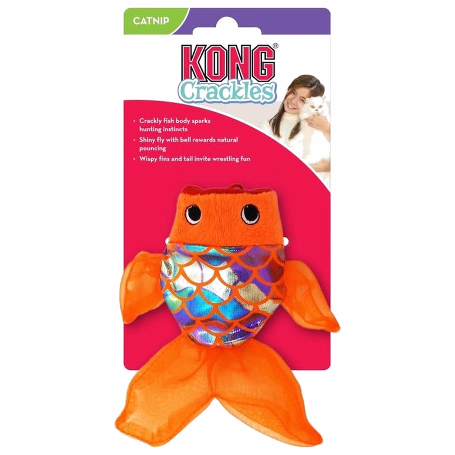 KONG Cat Toy - Crackles Gulpz