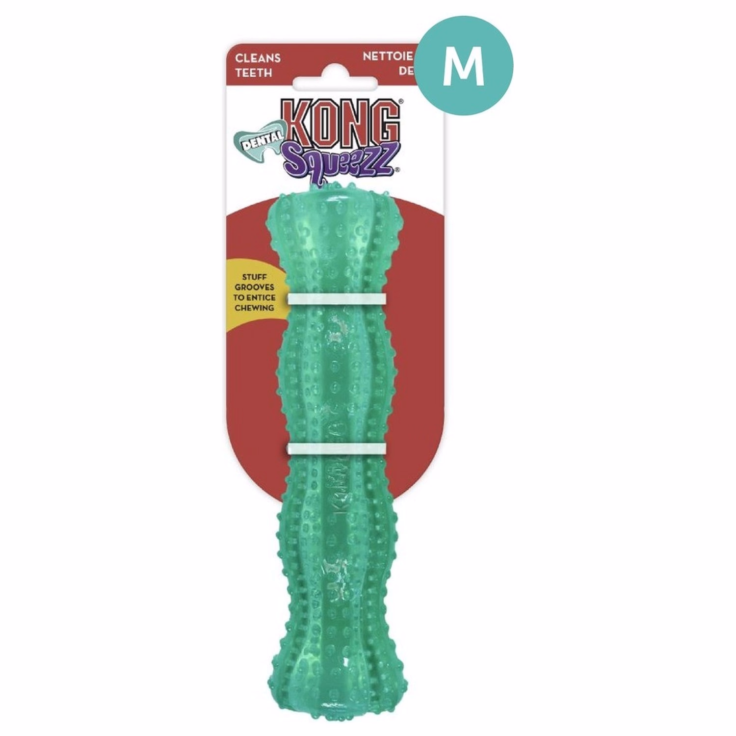 KONG Dog Toy - Squeezz Dental Stick