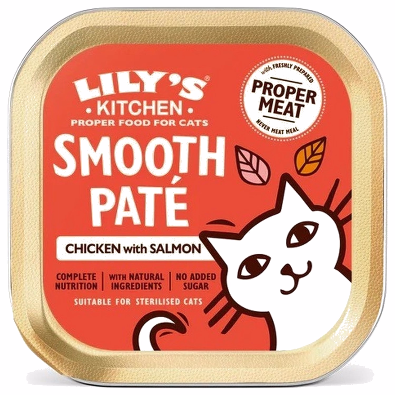 Lilys Kitchen 貓主食罐 - 海鮮雜燴餐 - 三文魚雞肉 85g