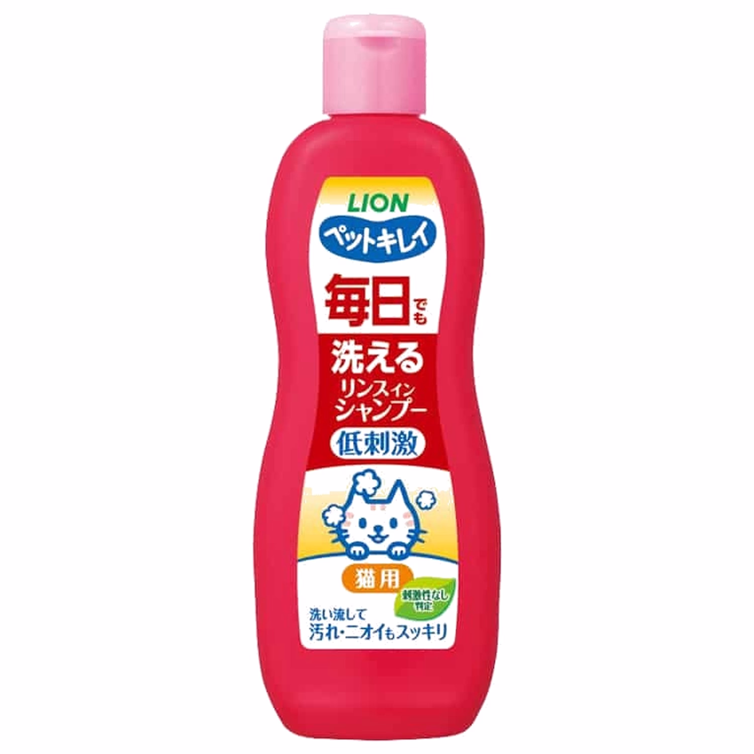 Lion Pet - Daily 2-In-1 Mild Shampoo for Cats - Floral Scent 330ml