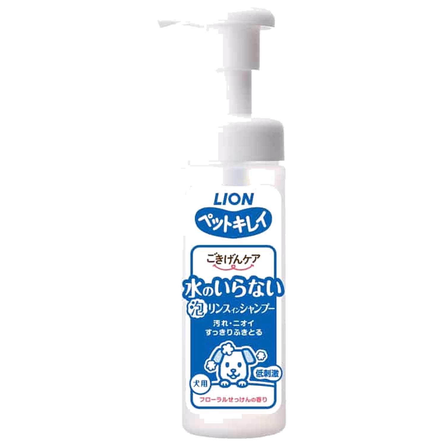 Lion Pet日本獅王 每日系列 - 狗用免沖洗 二合一毛髮清潔泡沫 150ml