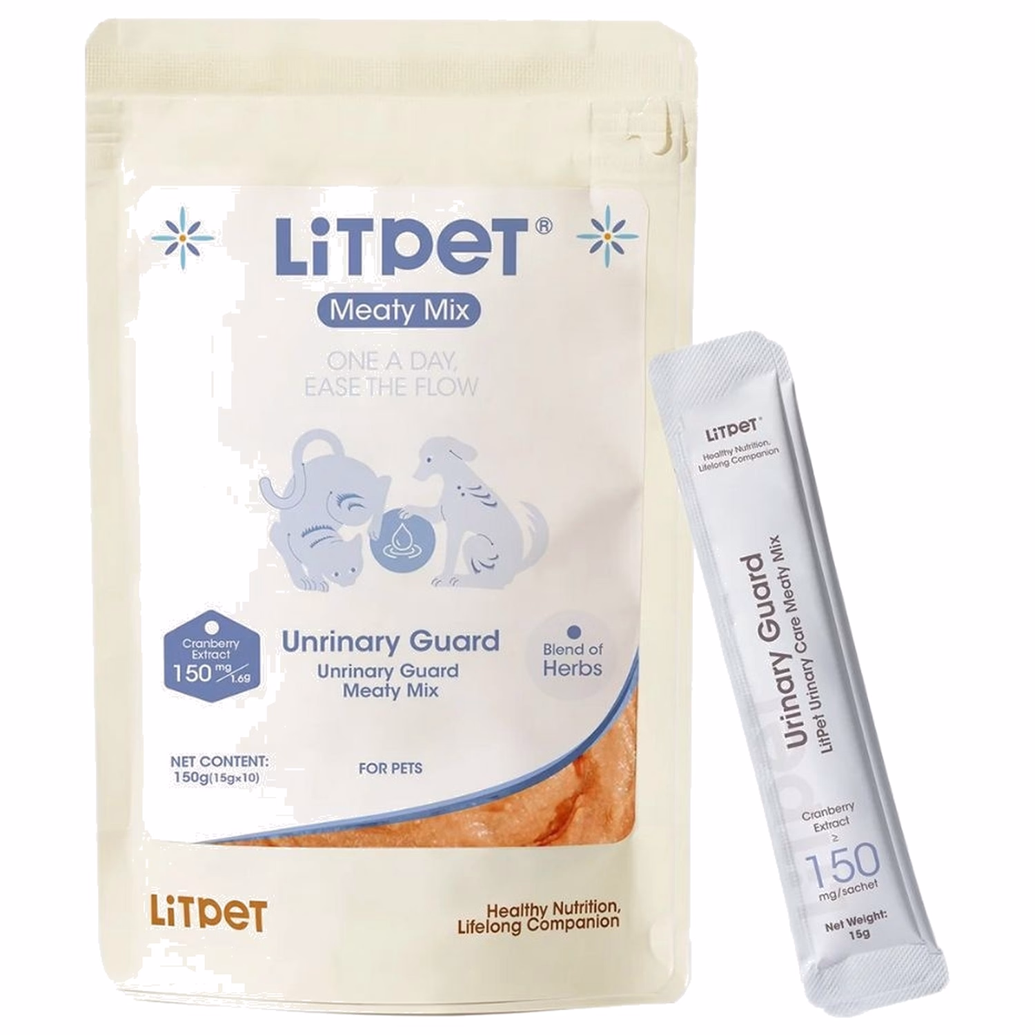 LiTPET 尿道呵護營養肉醬 (適合貓狗) 15g x 10件