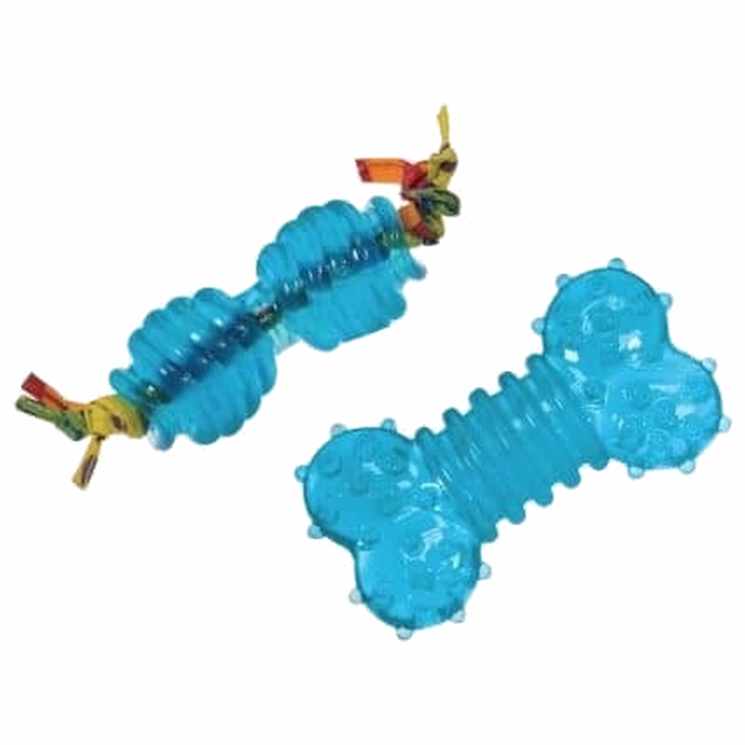 Petstages 益智狗玩具 - 奧卡混合潔齒條孖裝 (3" x 1.5") (5.5" x 1.5")