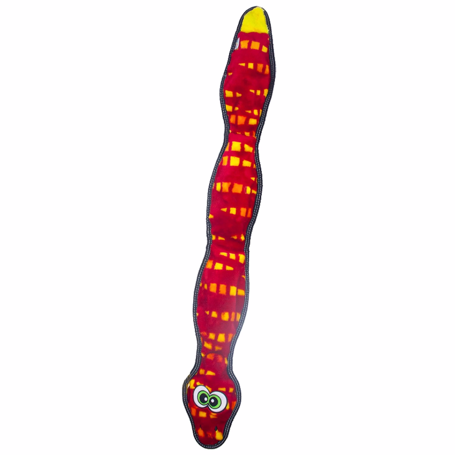 Outward Hound Dog Toy - Xtreme Seamz Snake (6 Squeakers)