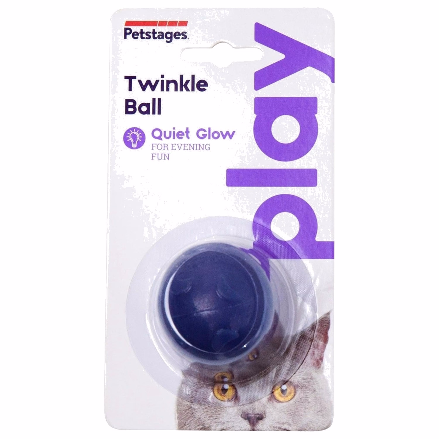 Petstages Cat Toy - Twinkle Ball (2.5 inch)