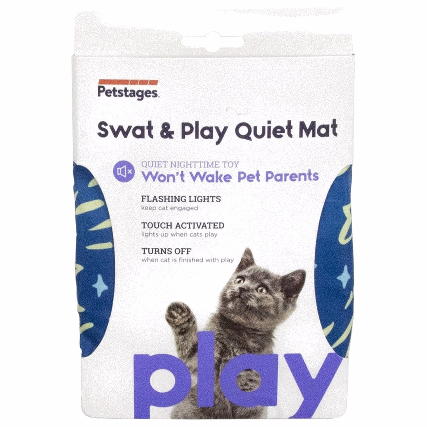 Petstages 益智貓玩具 - 觸控發光墊 - 藍色